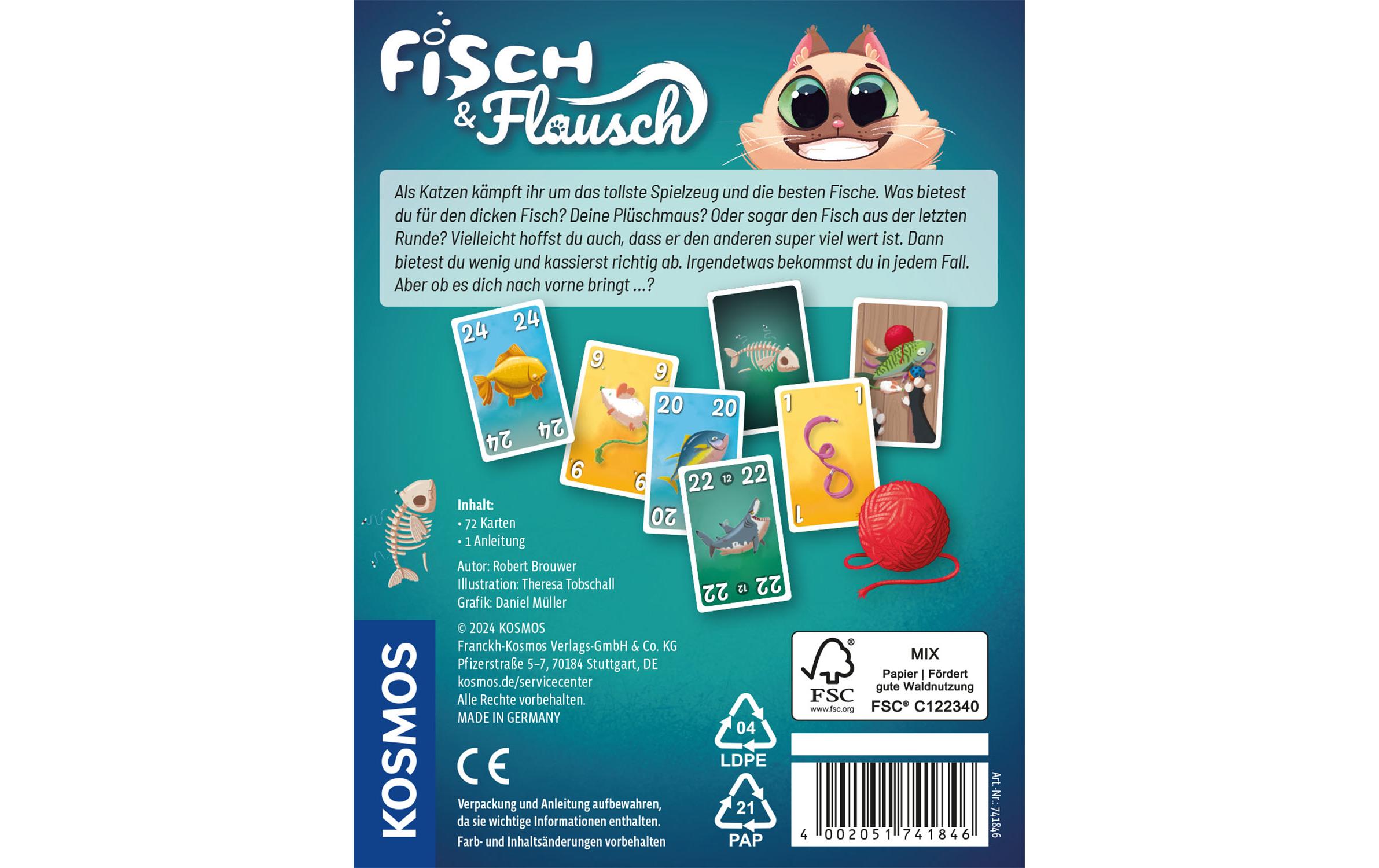 Kosmos Kartenspiel Fisch & Flausch -DE- Kosmos Kartenspiel Fisch & Flausch -DE-