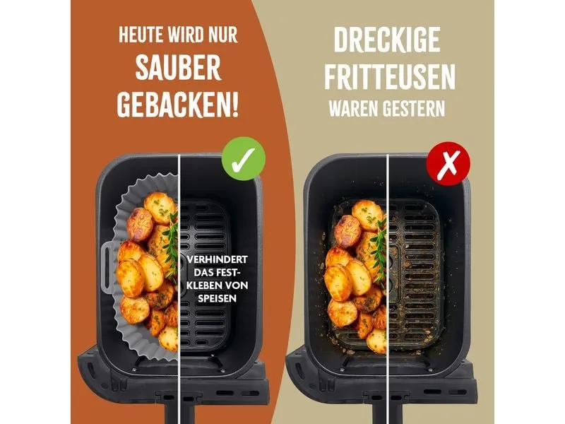 KitchBo Silikonform 20 x 15 x 6.3 cm, Schwarz / Grau KitchBo Silikonform 20 x 15 x 6.3 cm, Schwarz / Grau