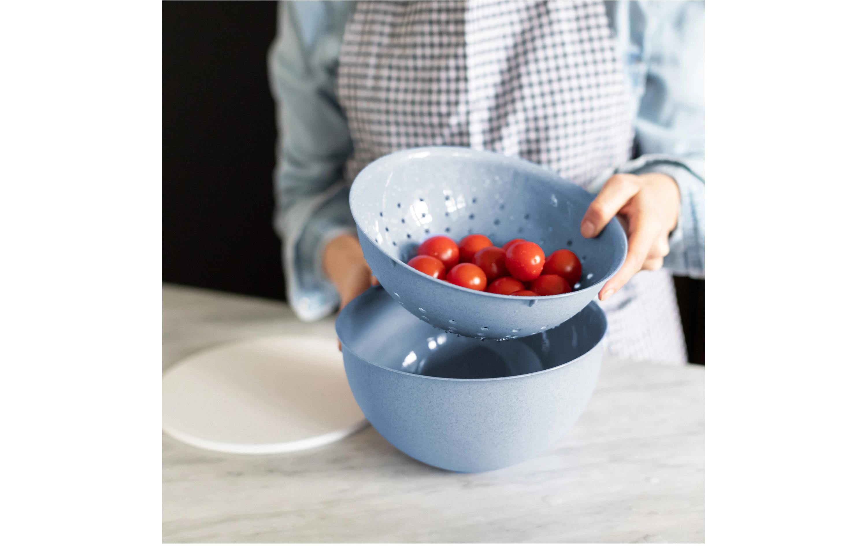 Koziol Rührschüssel Palsby M 2 l, Flower Blue