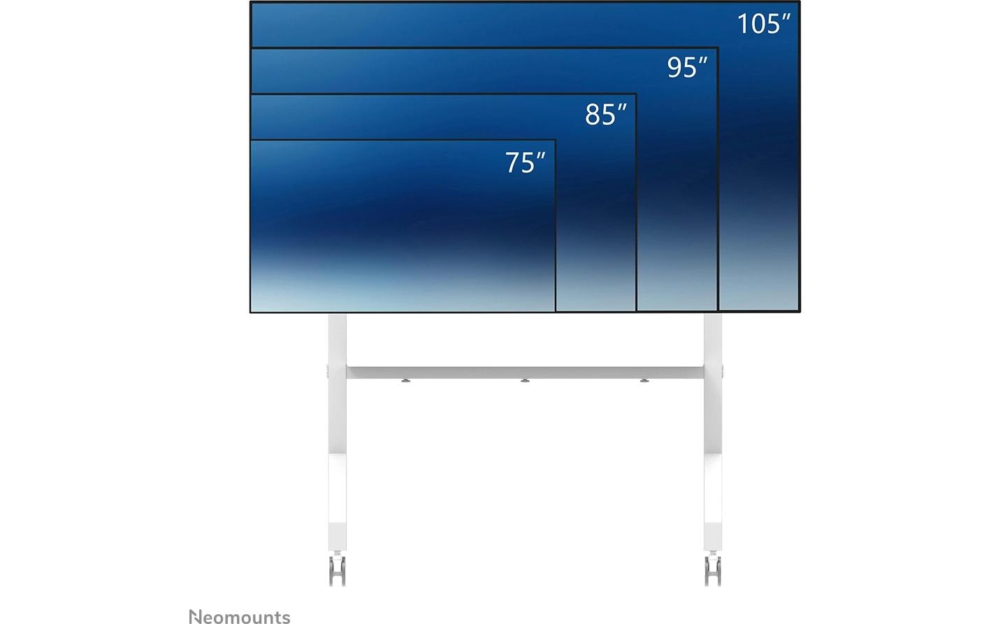 NEOMOUNTS Standfuss MOVE Go XL FL50-575 Weiss