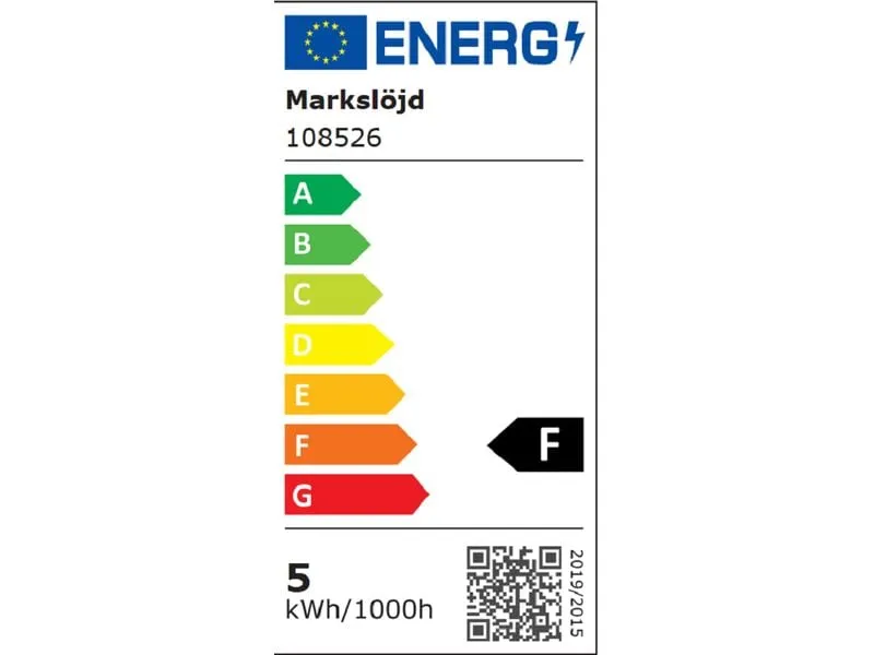 Markslöjd Wandleuchte ARLO 1-flammig Schwarz 4.9 W