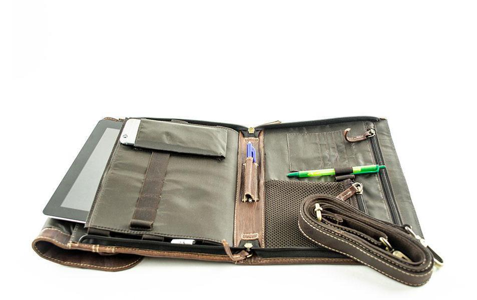 Alpenleder Tablet-Tasche Basel 13