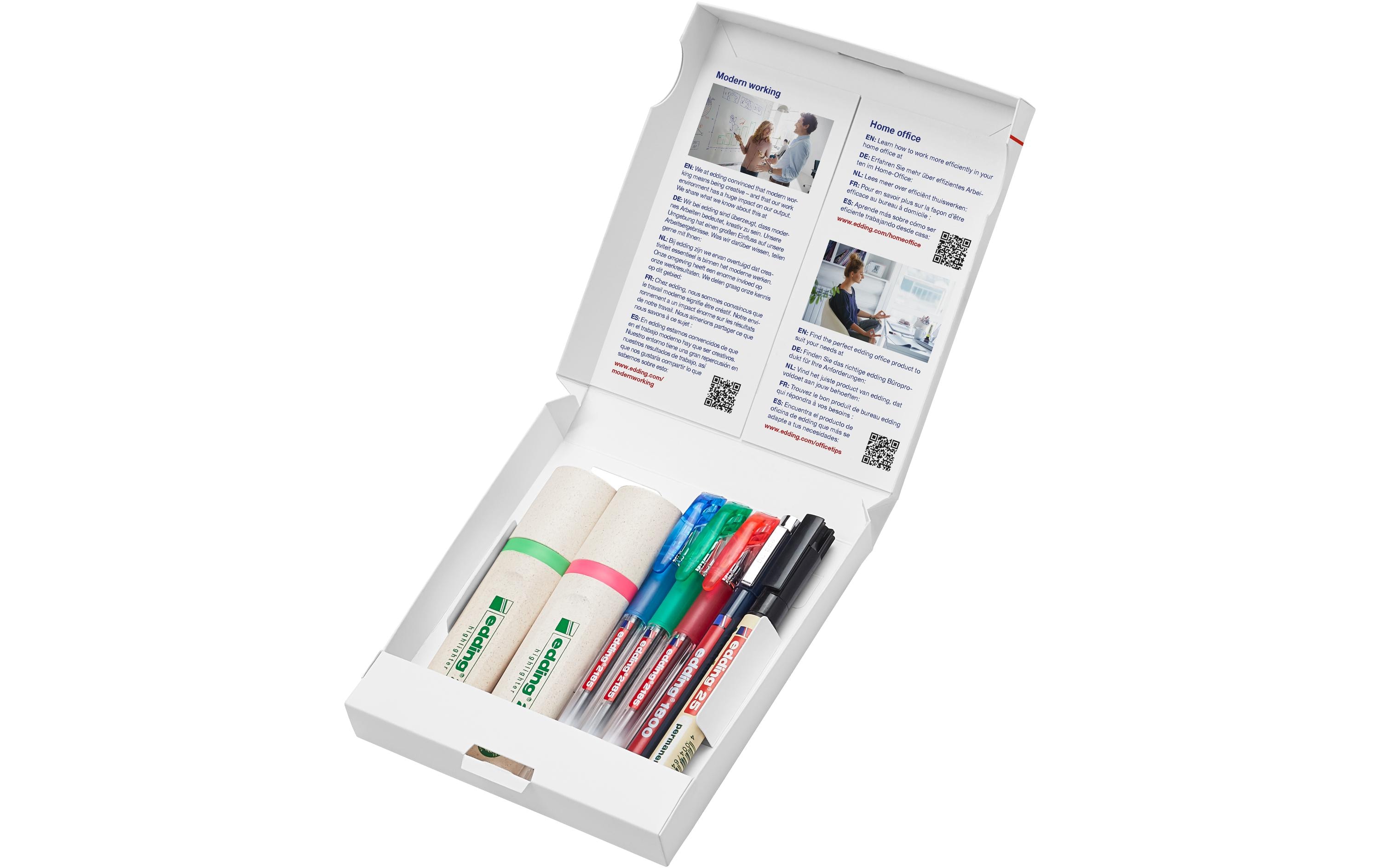 edding Schreibset BacktoWork-Set Desk 7-teilig