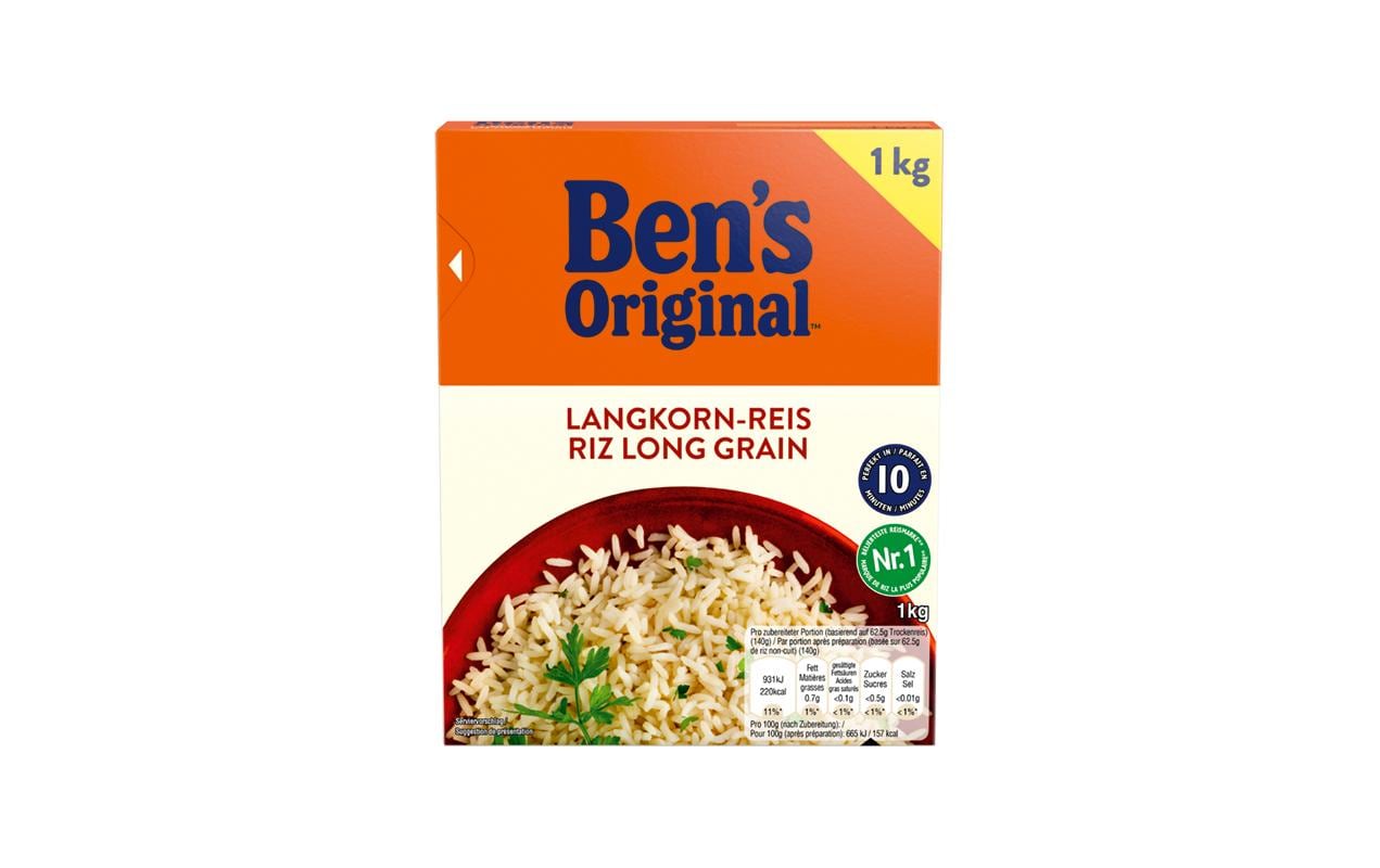 Ben's Original Reis Langkorn 1 kg