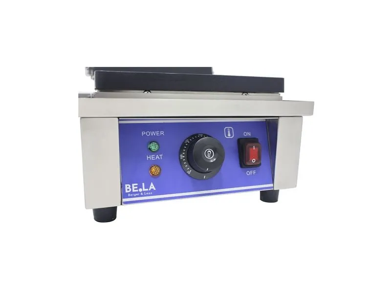 Berger Lanz 1WE Waffeleisen einzeln 2000 W Grau