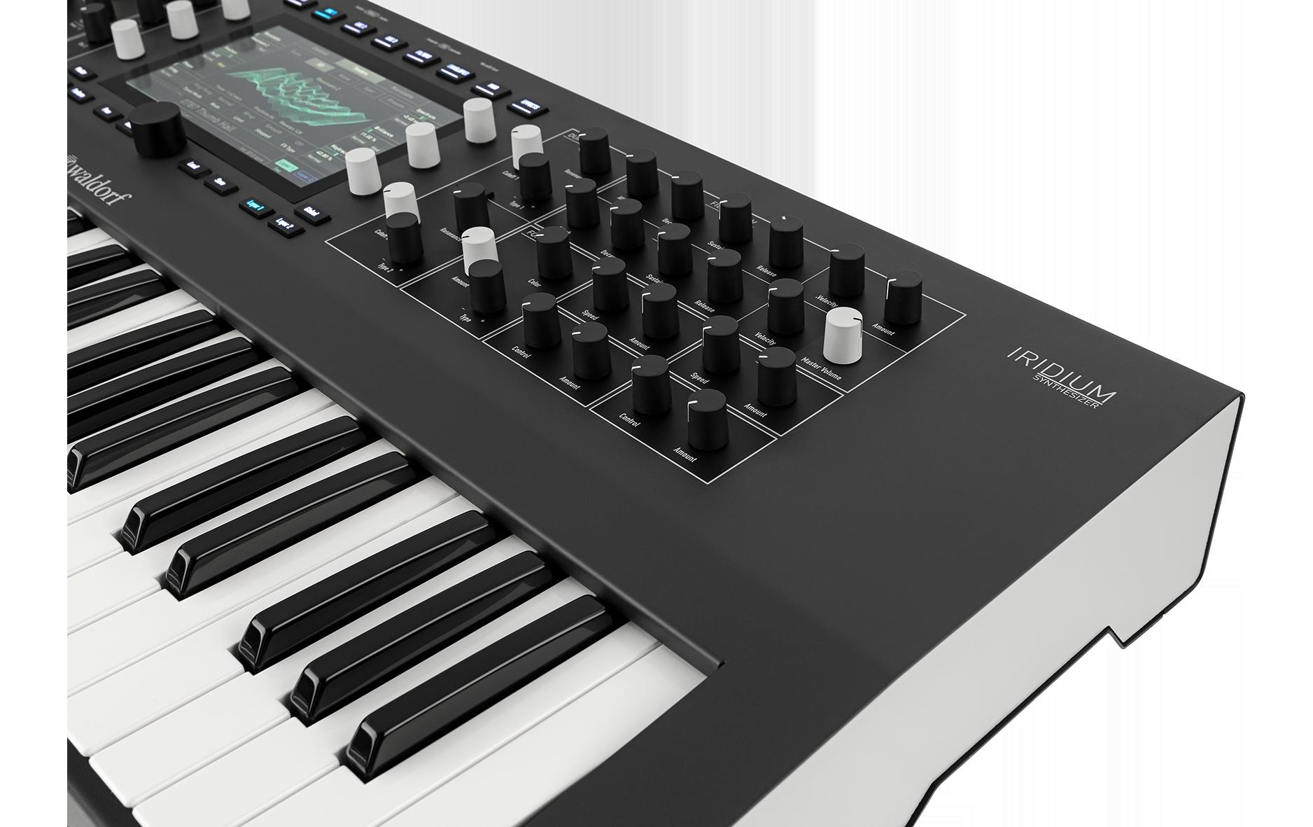 Waldorf Synthesizer Iridium Keyboard