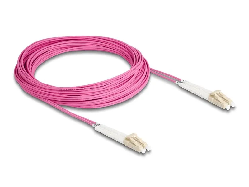 Delock LWL-Patchkabel Multimode LC – LC, OM4, Duplex, 10 m Delock LWL-Patchkabel Multimode LC – LC, OM4, Duplex, 10 m