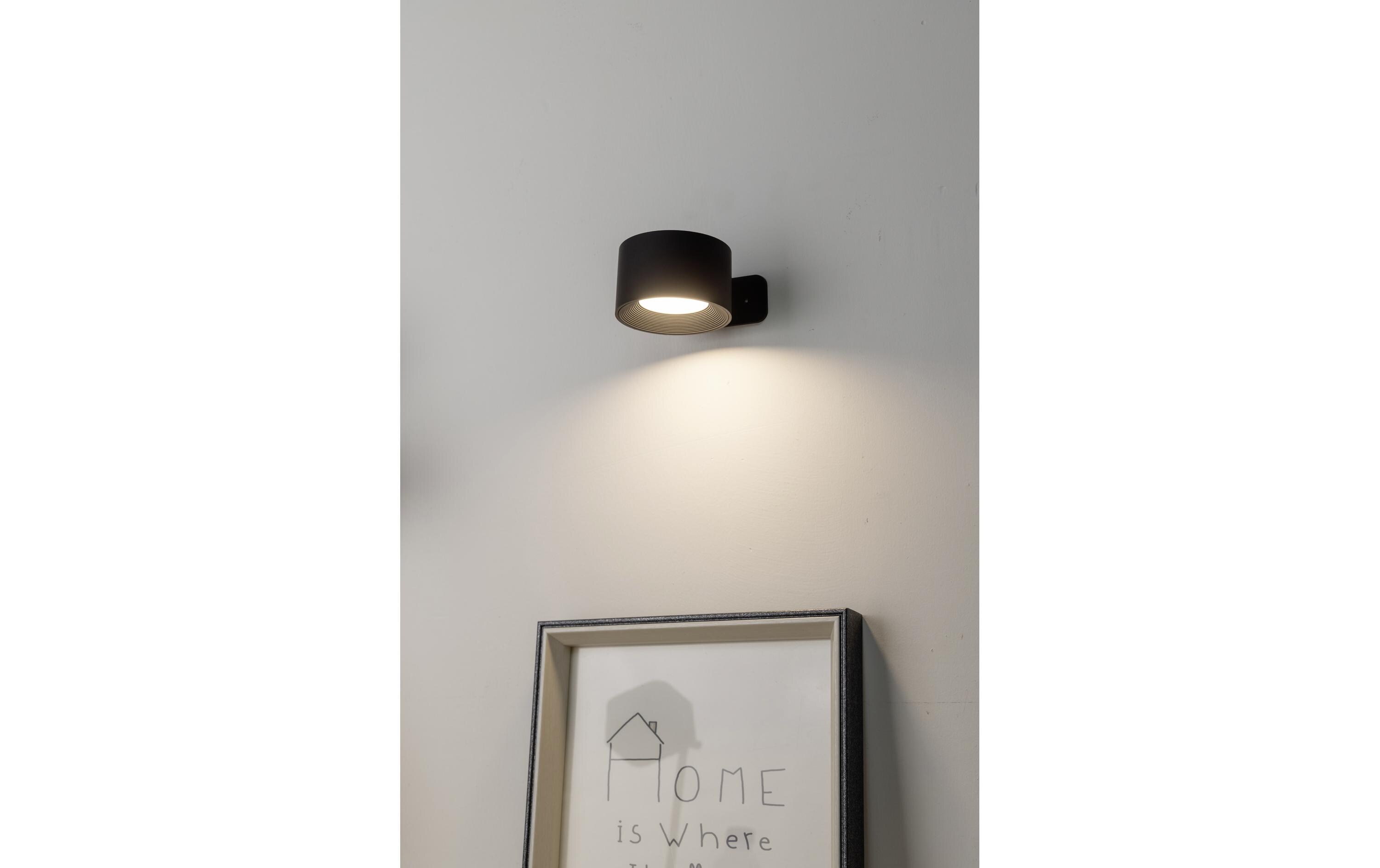 EGLO Leuchten Wandleuchte MURAGLIE LED Touch rund Schwarz