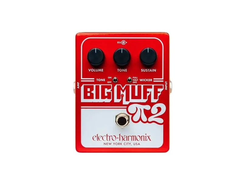 Electro-Harmonix Big Muff Pi with Tone Wicker Distortion Sustainer Electro-Harmonix Big Muff Pi with Tone Wicker Distortion Sustainer