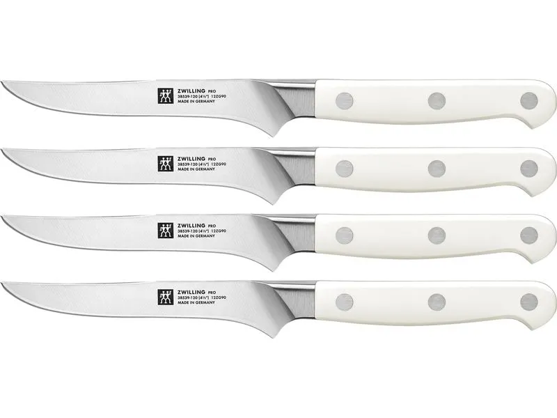 Zwilling Steakmesser-Set Pro le blanc 4-teilig Zwilling Steakmesser-Set Pro le blanc 4-teilig