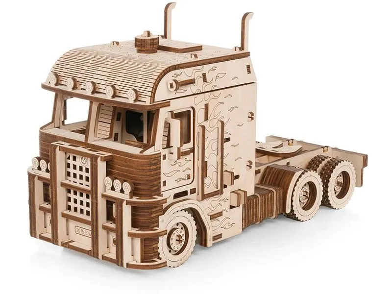 Eco-Wood-Art Bausatz Sattelschlepper Road King Eco-Wood-Art Bausatz Sattelschlepper Road King