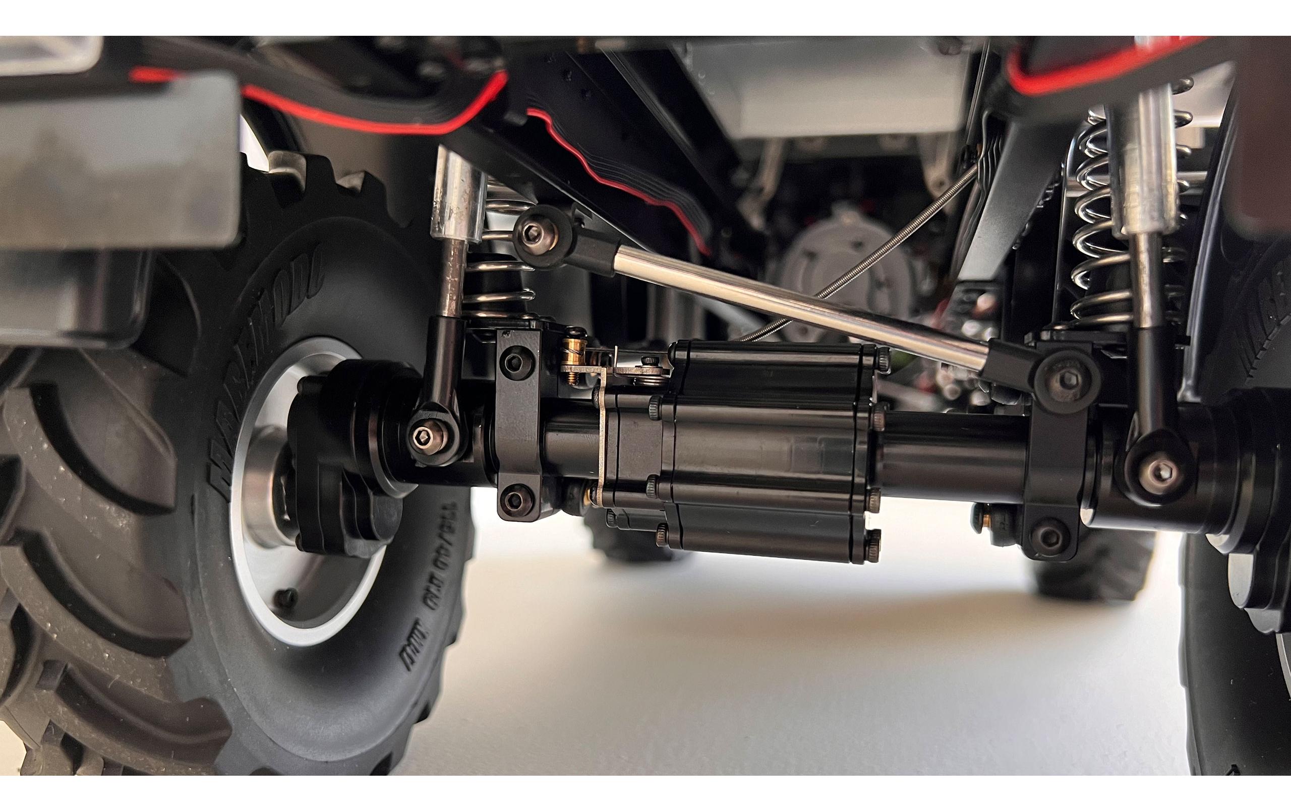 Amewi Mercedes-Benz Unimog Geräteträger 4WD Anthrazit 1:10, ARTR