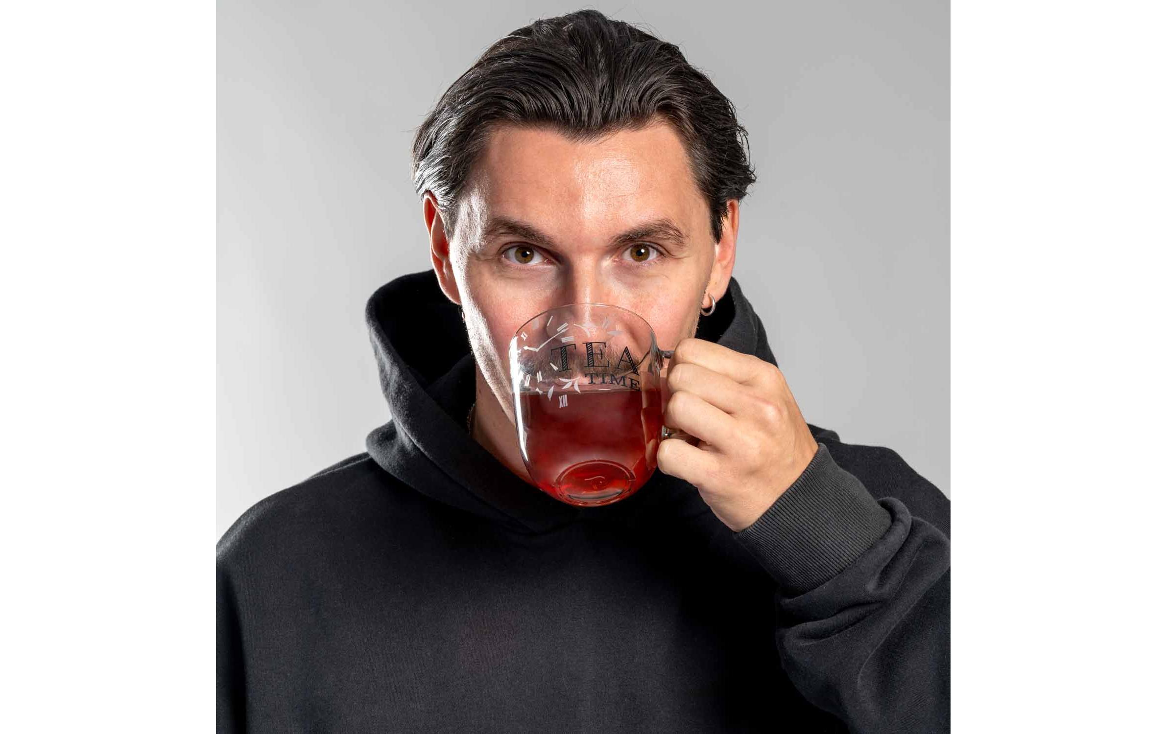 Leonardo Universaltasse Ufficio Tee Time 400 ml, 1 Stück, Transparent