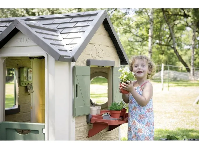 Smoby Spielhaus Life Garten Smoby Spielhaus Life Garten