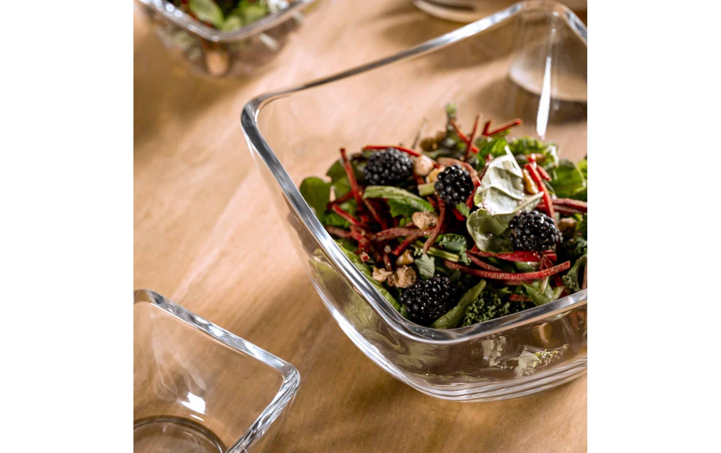 Leonardo Schüssel Piazza 1 Stück, Transparent