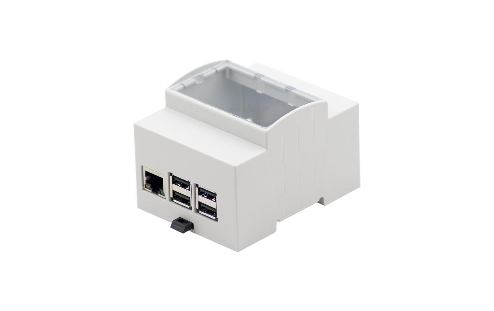 jOY-iT Gehäuse Hutschienen RB-CASE+07 für Raspberry Pi 3