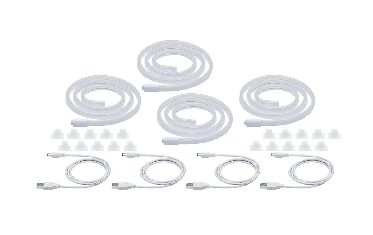 Paulmann LED-Stripe Neon Colorflex Bunt, 4 x 1 m