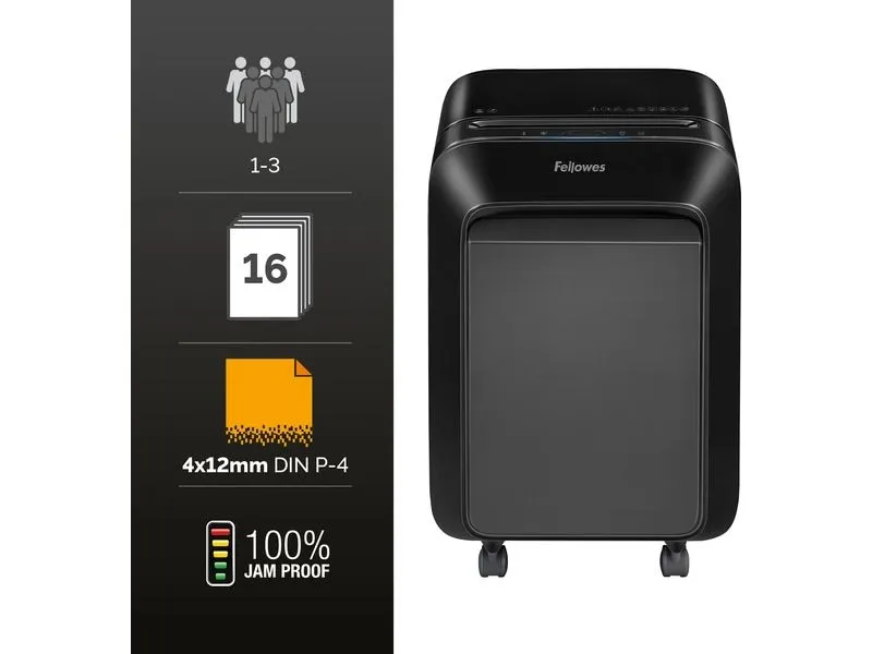 Fellowes Aktenvernichter Powershred LX210 P-4, 16 Seiten Fellowes Aktenvernichter Powershred LX210 P-4, 16 Seiten
