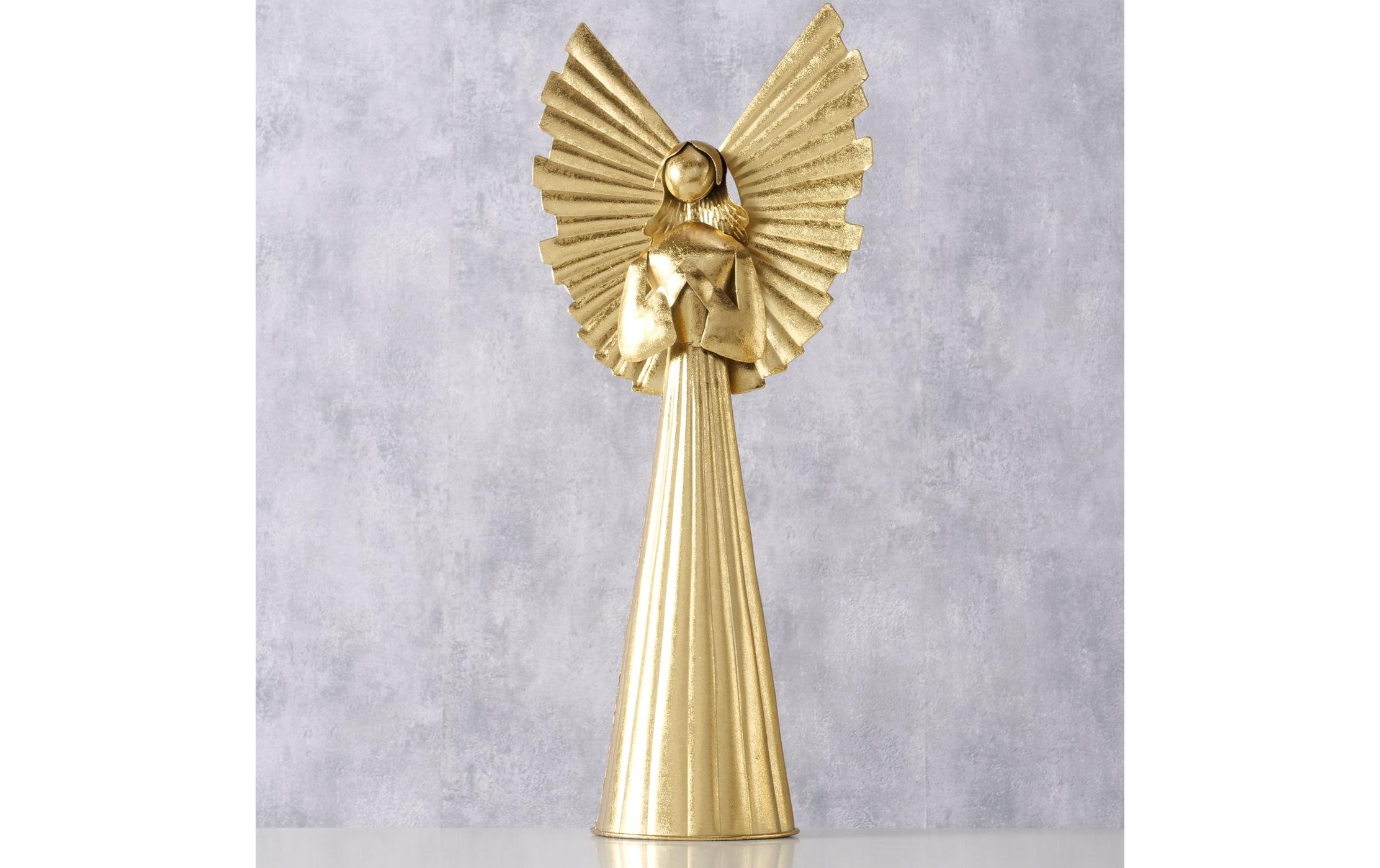 Boltze Weihnachtsfigur Figur Nuriel Metall, 23.5 x 54 cm