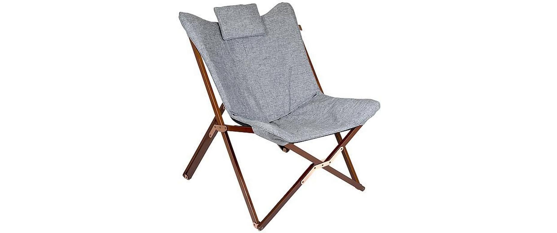 Bo-Camp Campingstuhl Bloomsbury Grau