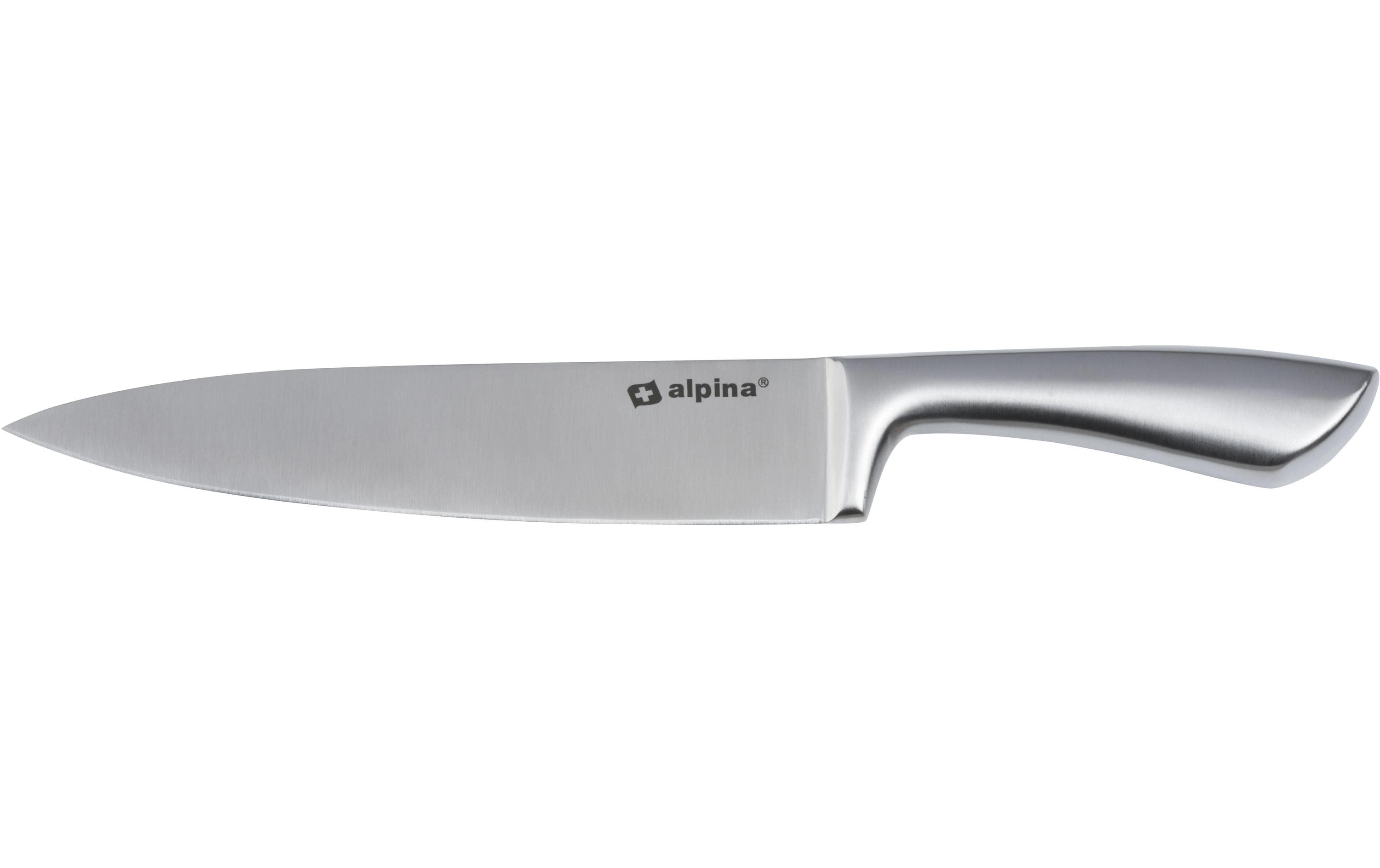 alpina Kochmesser 33.5 cm, Silber