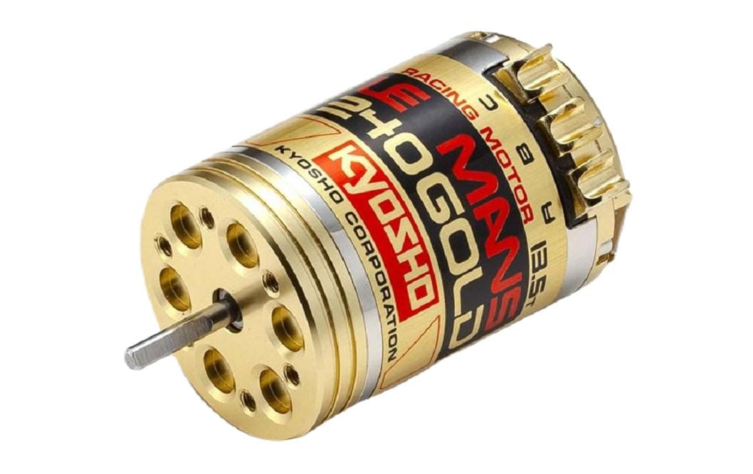 Kyosho Brushless Motor Le Mans 240 Gold 13.5T, Sensored Kyosho Brushless Motor Le Mans 240 Gold 13.5T, Sensored