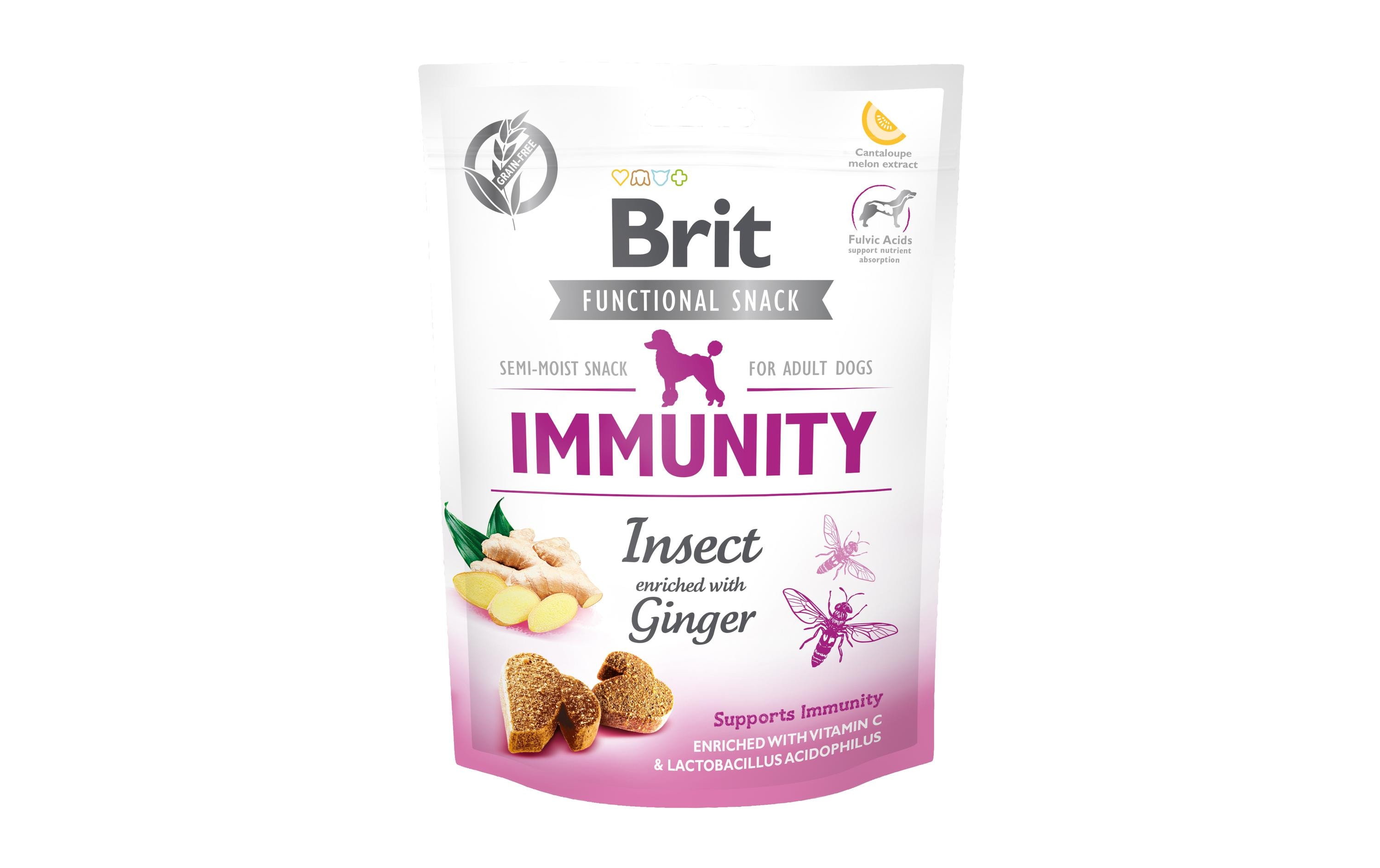 Brit Snack Dog Immunity Insect, 150 g