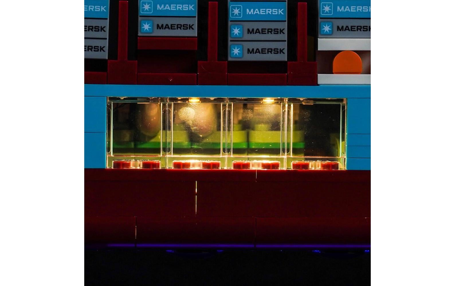 BrickBling LED-Licht-Set für LEGO® 40955 Maersk Containerschiff