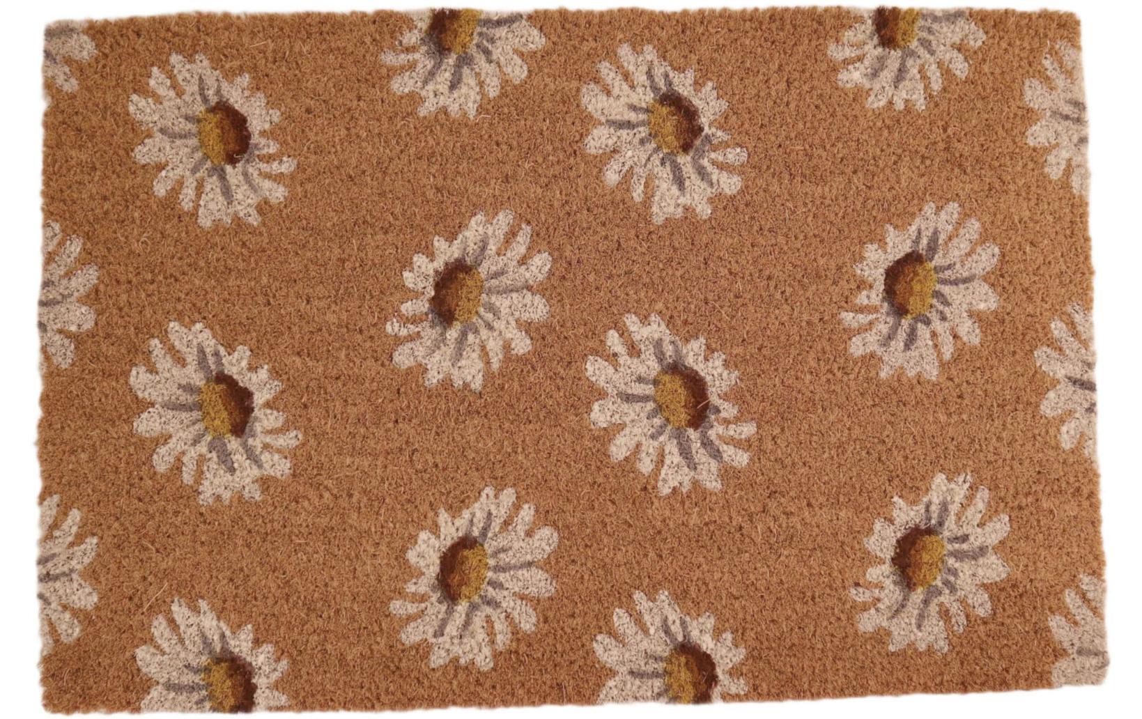 CHALET Fussmatte Gänseblümchen 58 cm x 38 cm