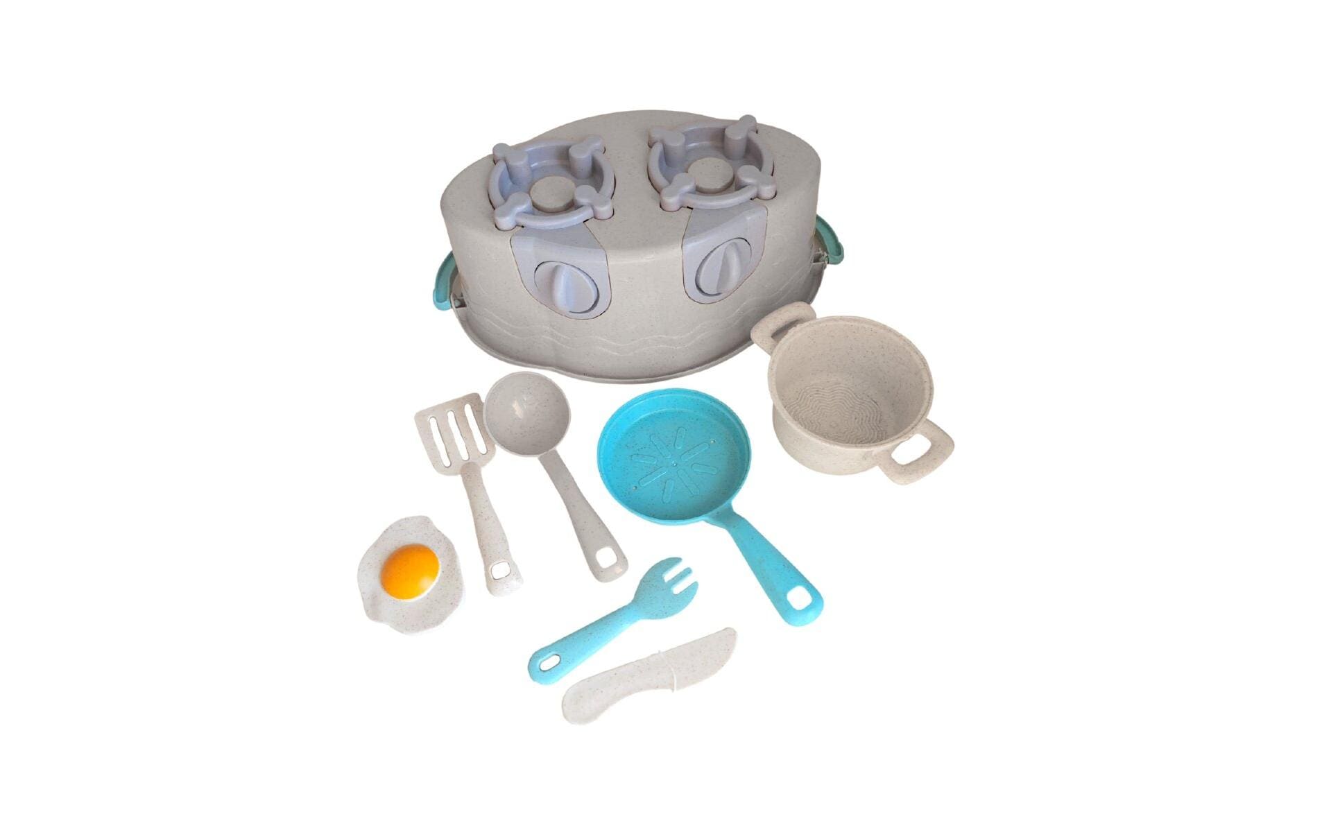 alldoro Sandspielzeug Kochset mit Herd 8-teilig alldoro Sandspielzeug Kochset mit Herd 8-teilig