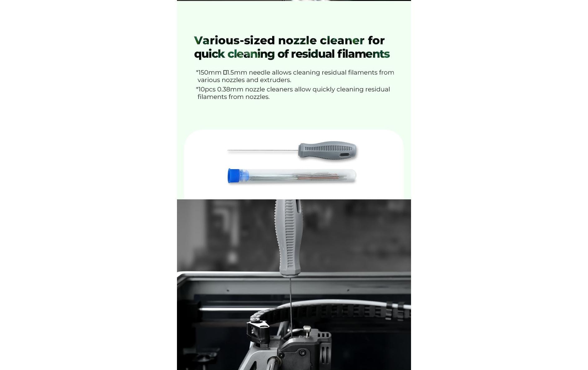 Creality Werkzeugkit Pro 3D-Drucker, 25-Teilig