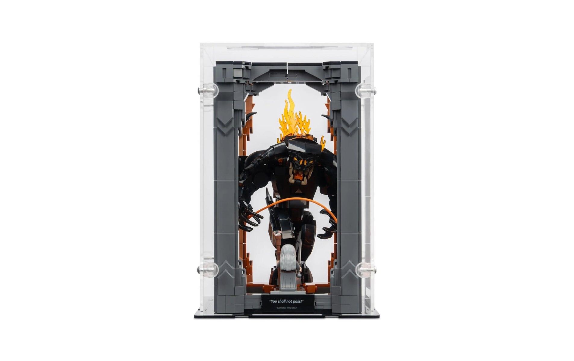 iDisplayit Acryl-Display für LEGO Der Herr der Ringe Balrog Ständer