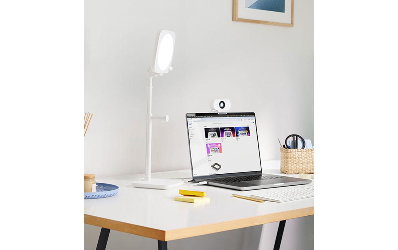 Elgato Klemme Stand für Key Light Neo Weiss