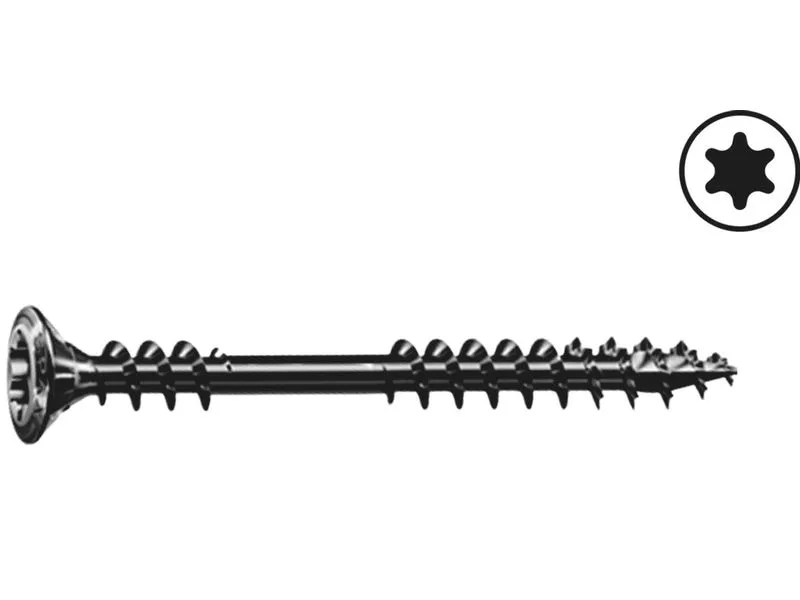 Spax Fassadenschrauben BLAX A2 LK 4.5 x 60 mm, 100 Stück