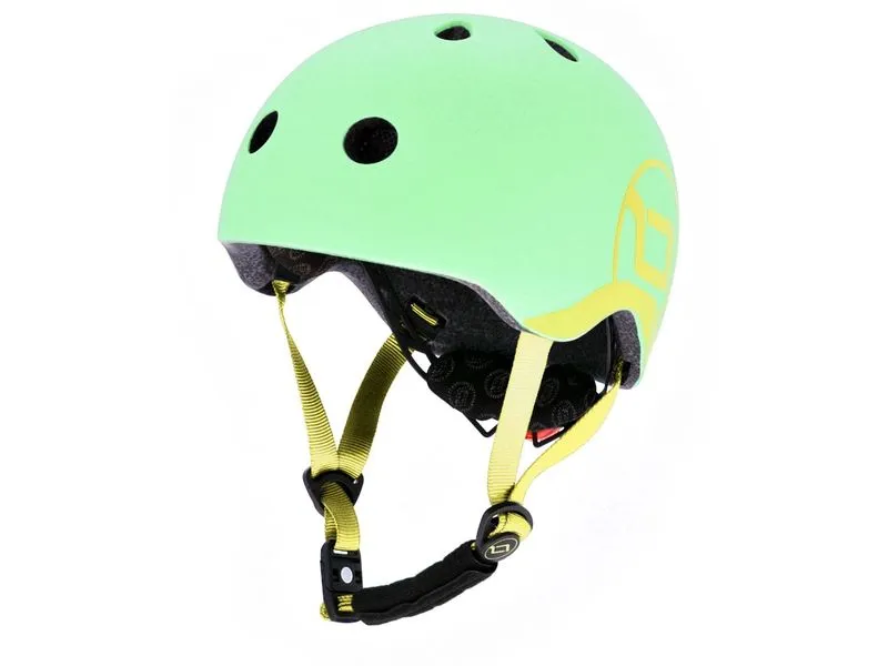 Scoot and Ride Kinderhelm Kiwi Grün/Gelb, XXS-S/45 - 50 Scoot and Ride Kinderhelm Kiwi Grün/Gelb, XXS-S/45 - 50