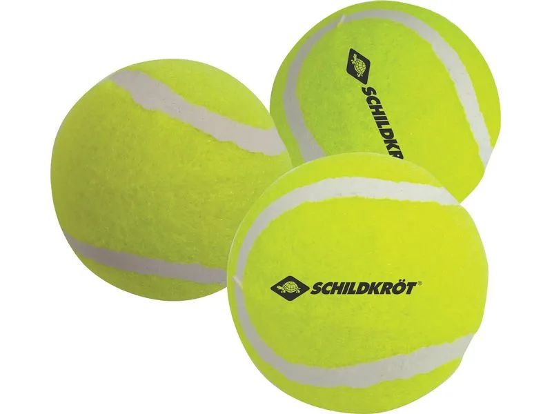 Schildkröt Funsports Schildkröt Tennisbälle 3er Polybag Gelb Schildkröt Funsports Schildkröt Tennisbälle 3er Polybag Gelb