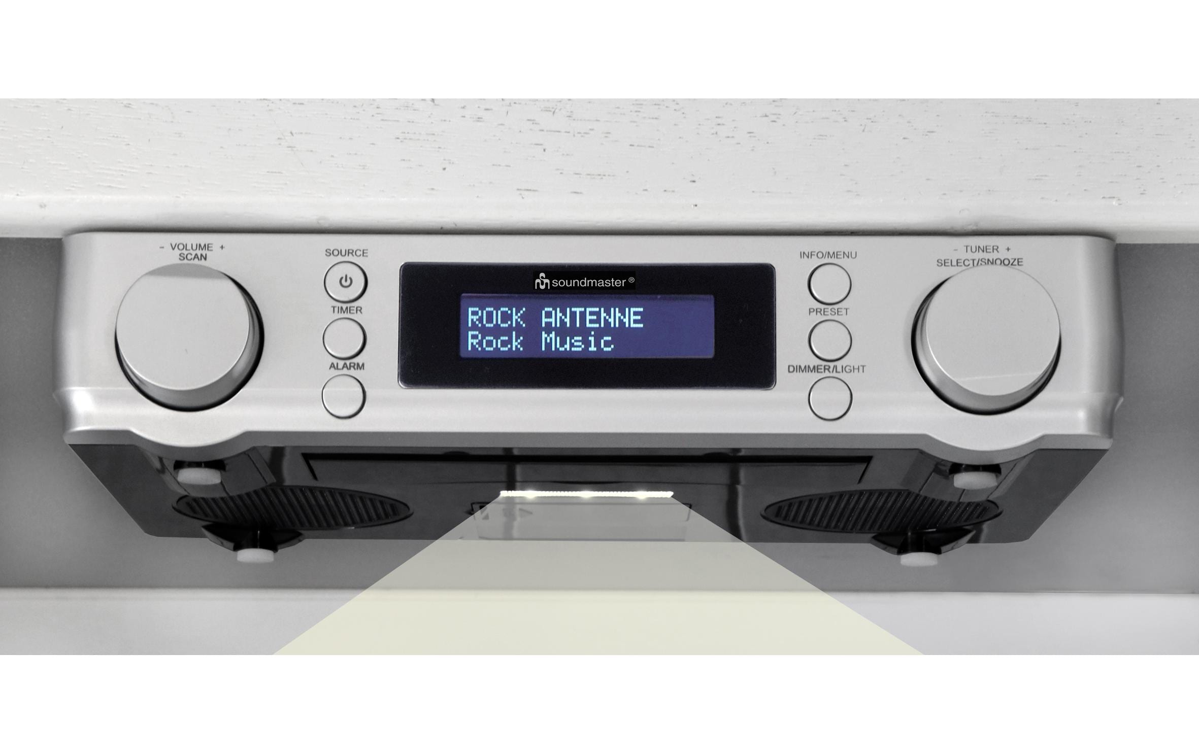soundmaster Küchenradio UR2022SI Silber