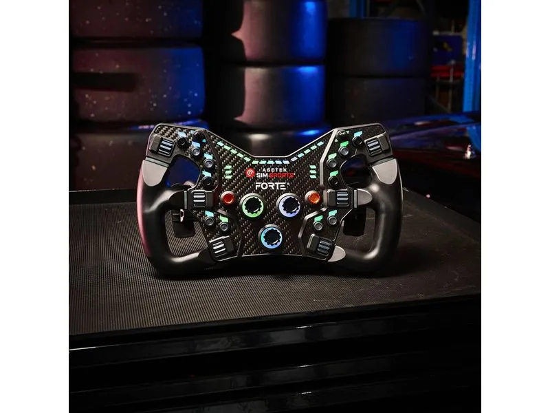 Asetek Racing Formula Button Box V2 Schwarz