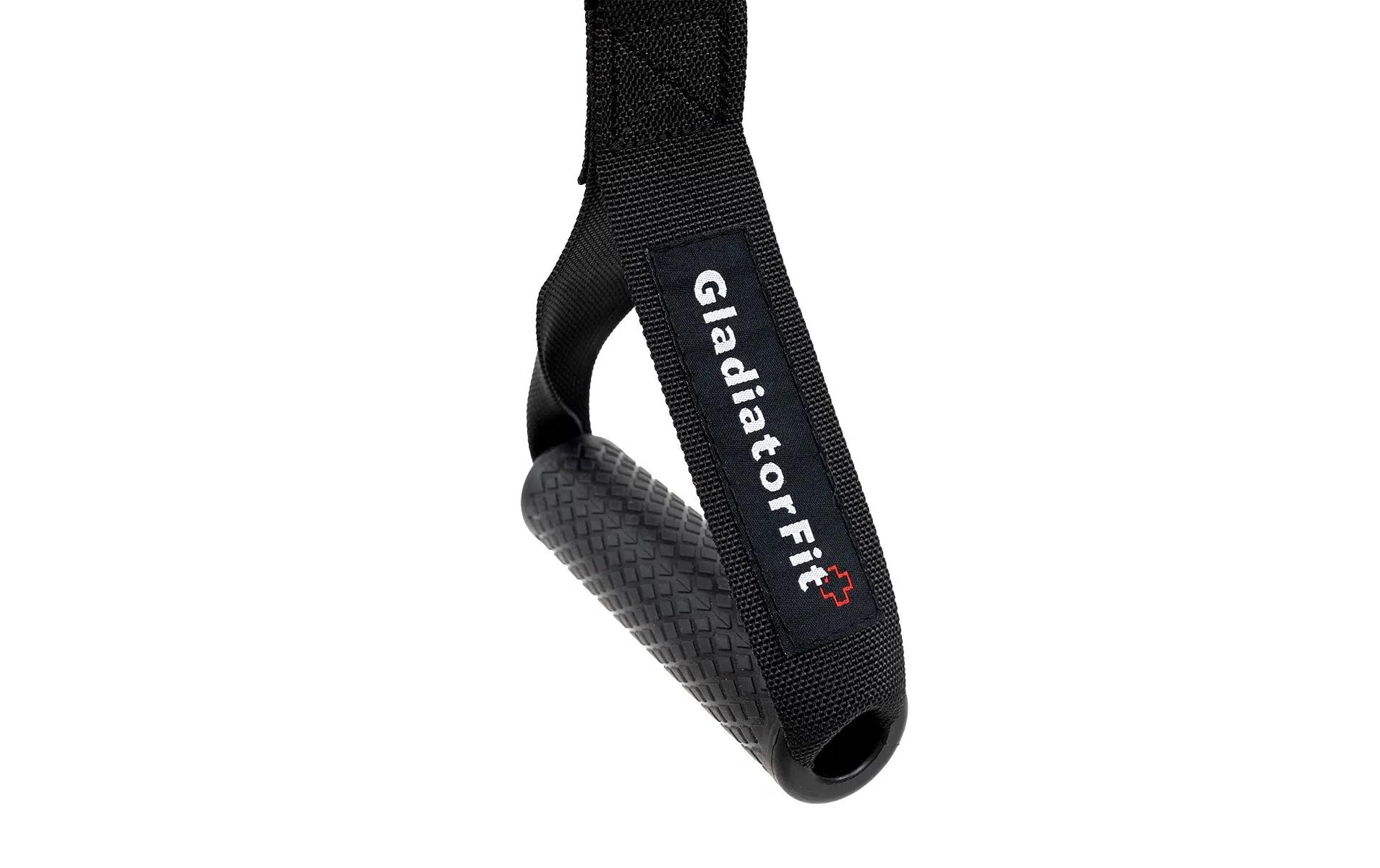 Gladiatorfit Gepolsterte Zuggriffe aus Gummi 2er-Pack