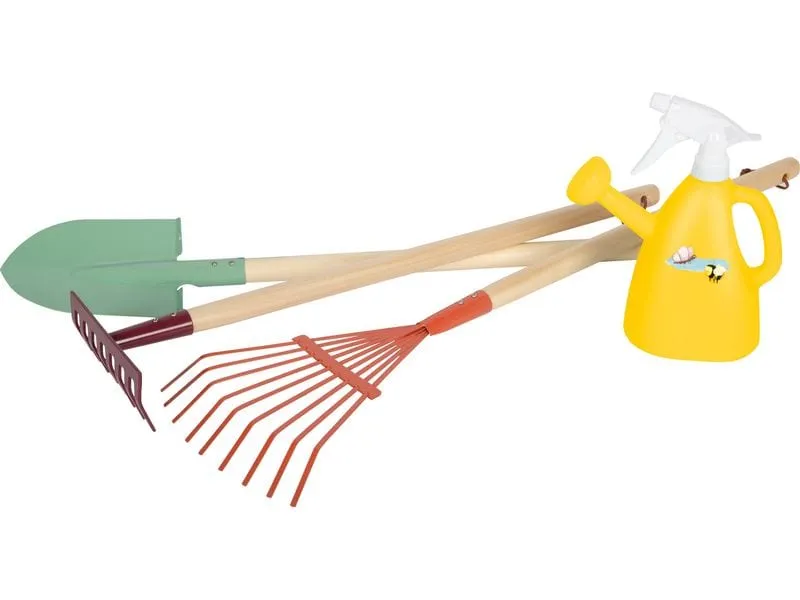 small foot Gartenwerkzeug-Set mit Giesskanne small foot Gartenwerkzeug-Set mit Giesskanne