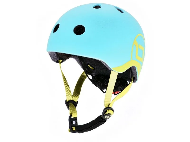 Scoot and Ride Kinderhelm Blueberry Blau/Gelb, XXS-S/45 - 50 Scoot and Ride Kinderhelm Blueberry Blau/Gelb, XXS-S/45 - 50