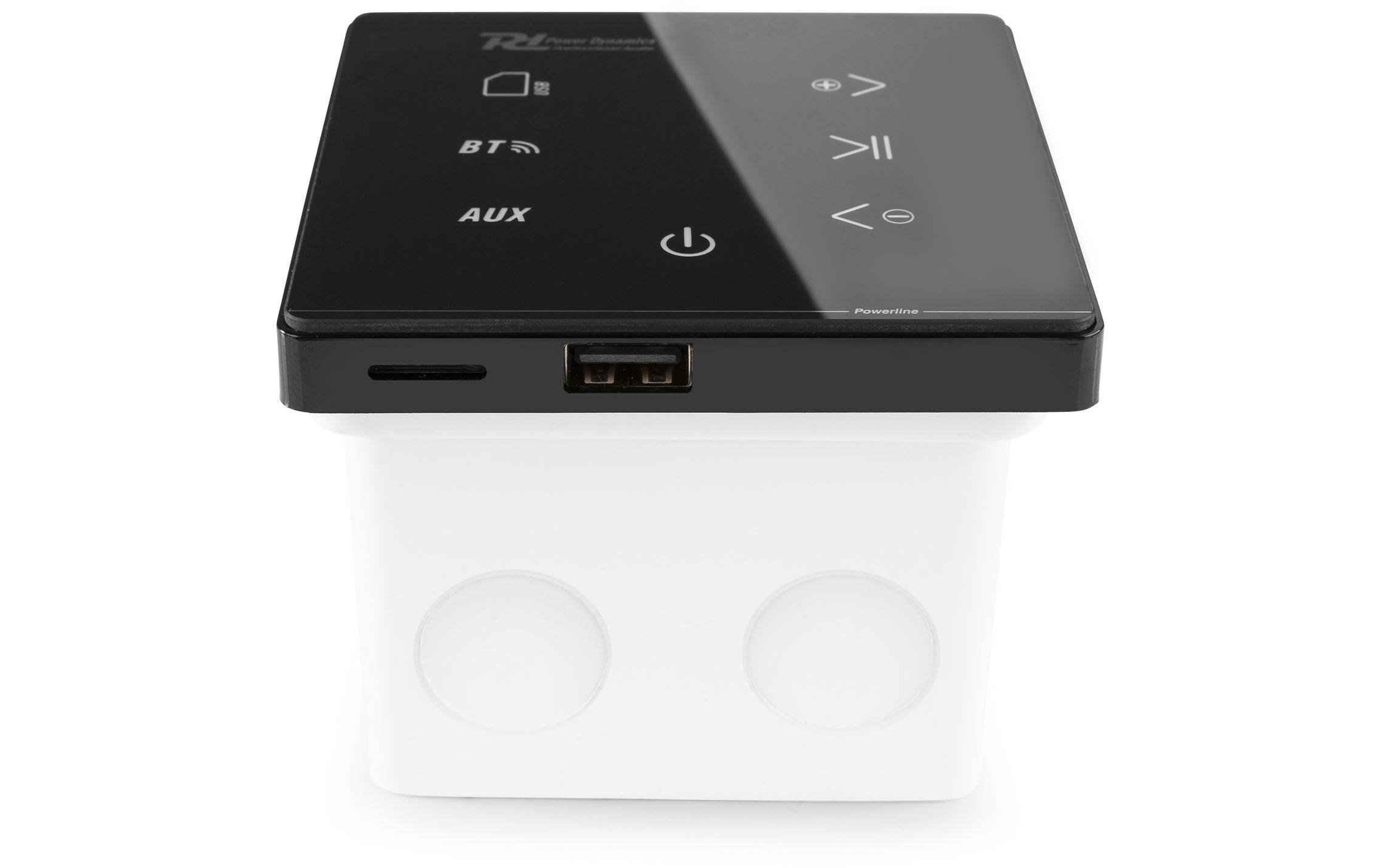 Power Dynamics Verstärker Pro Powerline A50B 2x 20W, Schwarz