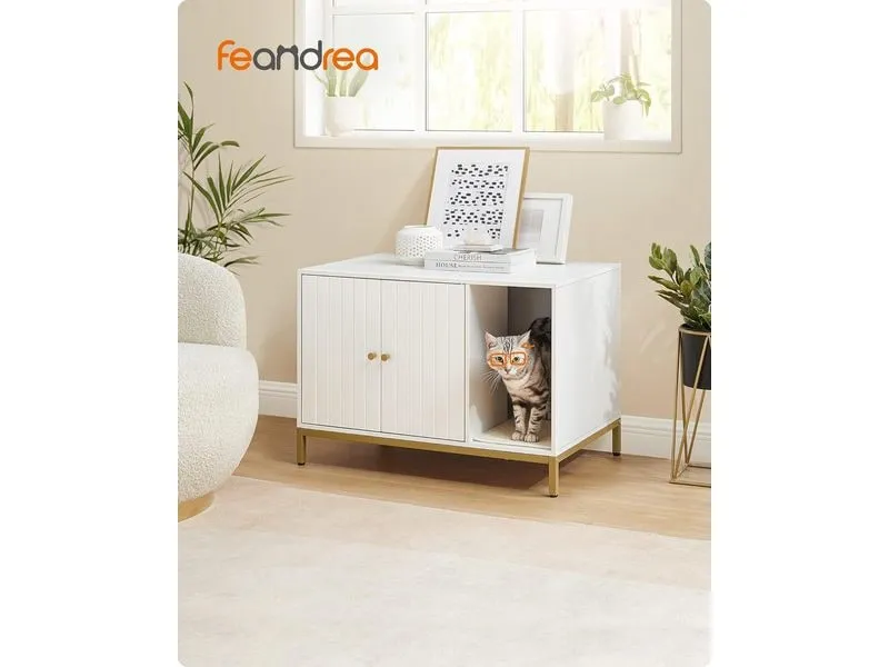 Feandrea Katzenhaus für Katzentoilette 80 x 50 x 55 cm Feandrea Katzenhaus für Katzentoilette 80 x 50 x 55 cm