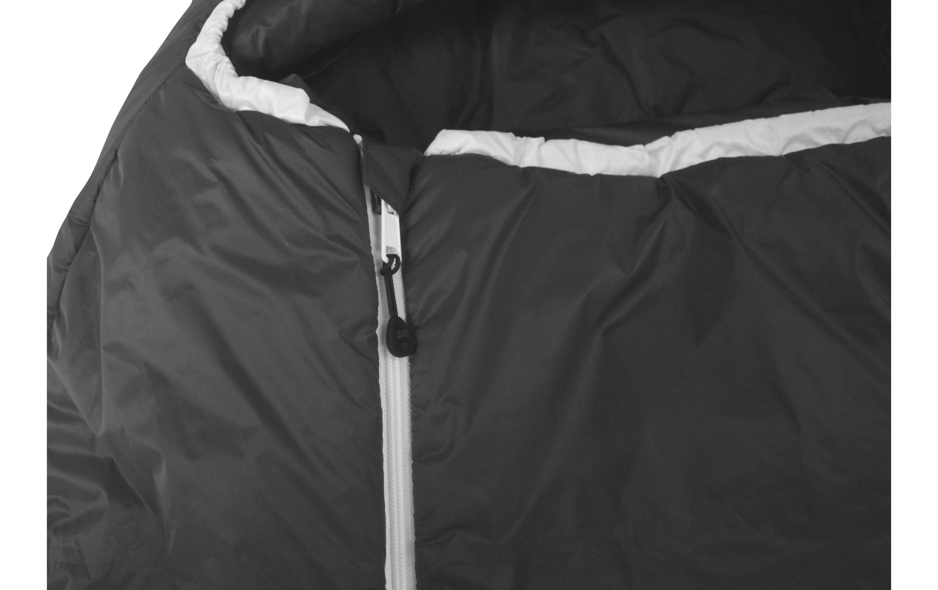 Grüezi Bag Schlafsack Synpod Fusion Zero 185 Nylon, Dark Asphalt