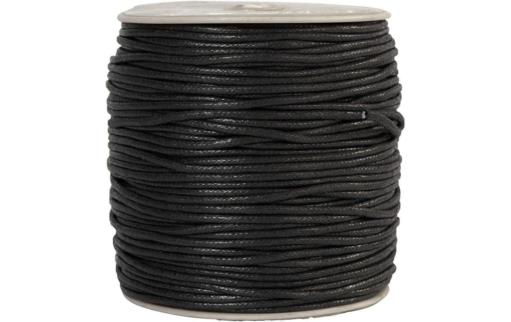 Creativ Company Baumwollkordel 2 mm, Schwarz, 100 m Creativ Company Baumwollkordel 2 mm, Schwarz, 100 m