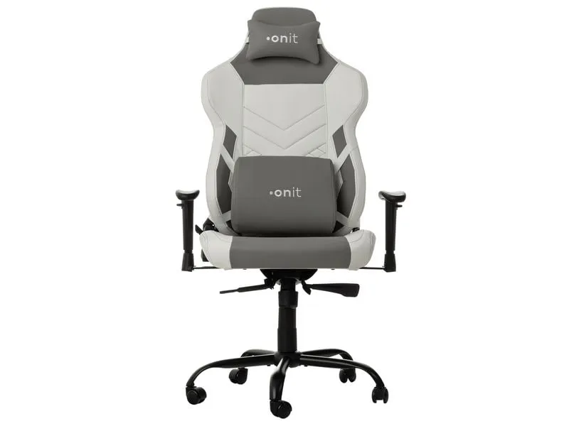 onit Gaming-Stuhl Weiss/Grau