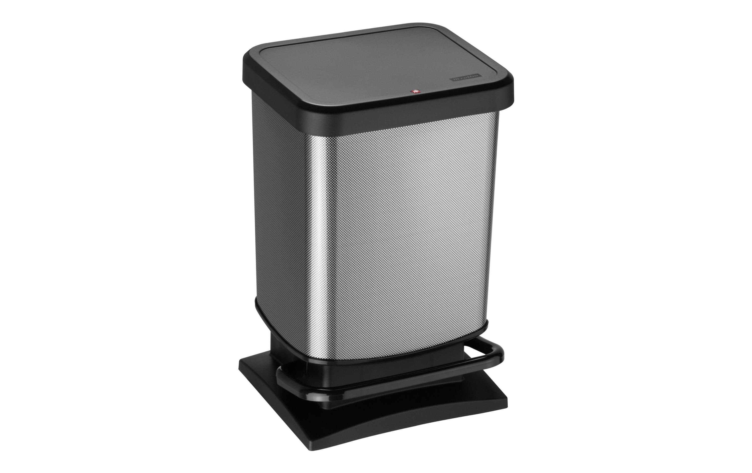 Rotho Treteimer Paso 20 l, Silber