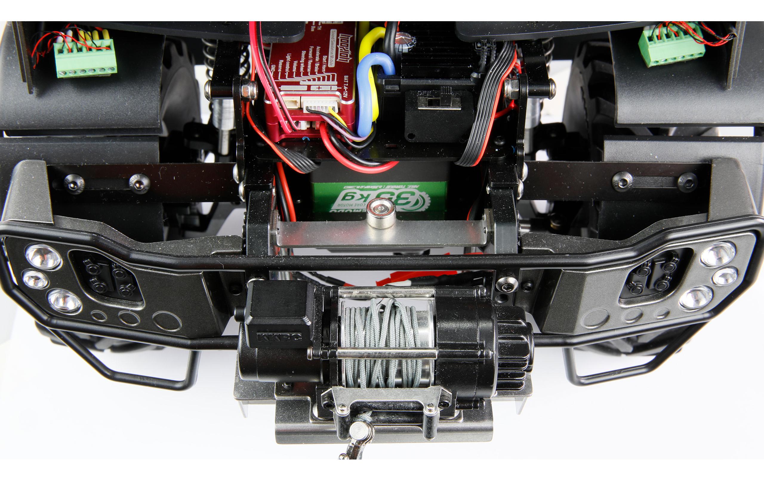 Amewi Mercedes-Benz Unimog Geräteträger 4WD Anthrazit 1:10, ARTR