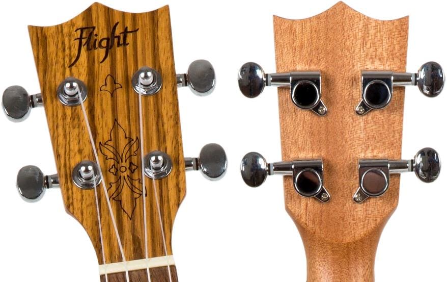 Flight Ukulele Soprano – Spruce/Zebrano