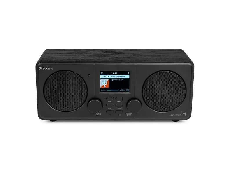 Audizio DAB+ Radio Foza Schwarz Audizio DAB+ Radio Foza Schwarz
